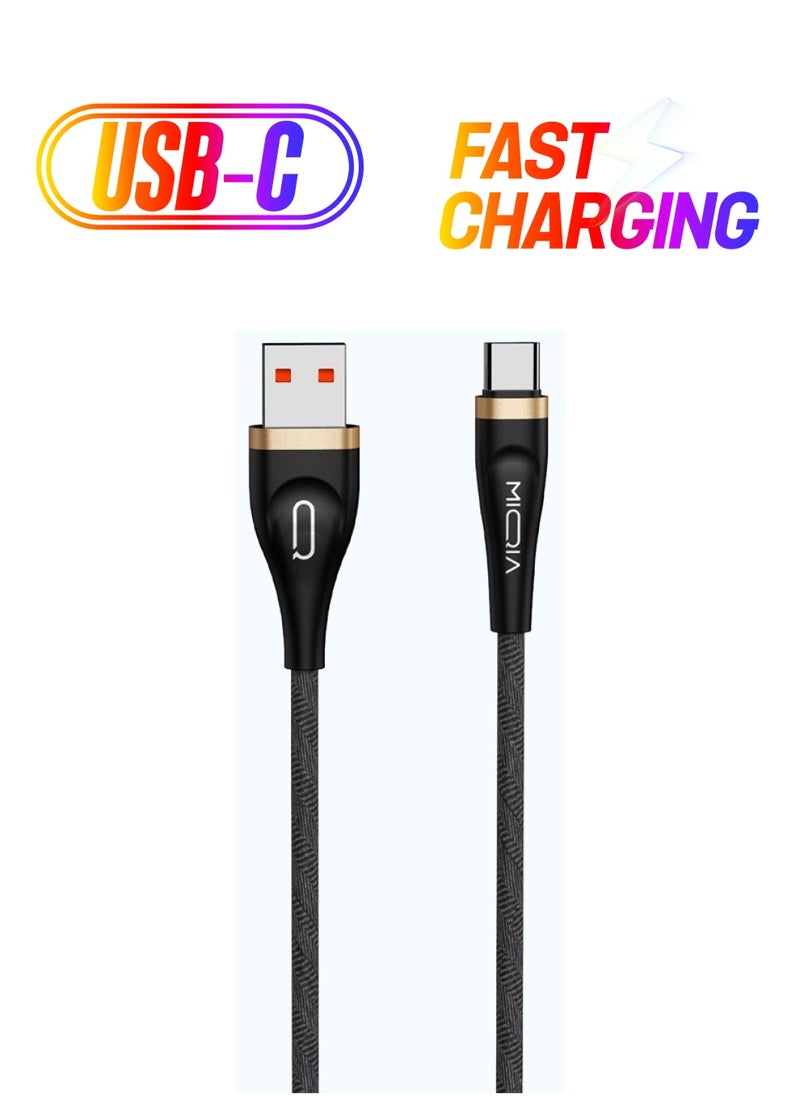 MIQIA MC-27 5A Supercharge Type-C Cable Black  - Image 1