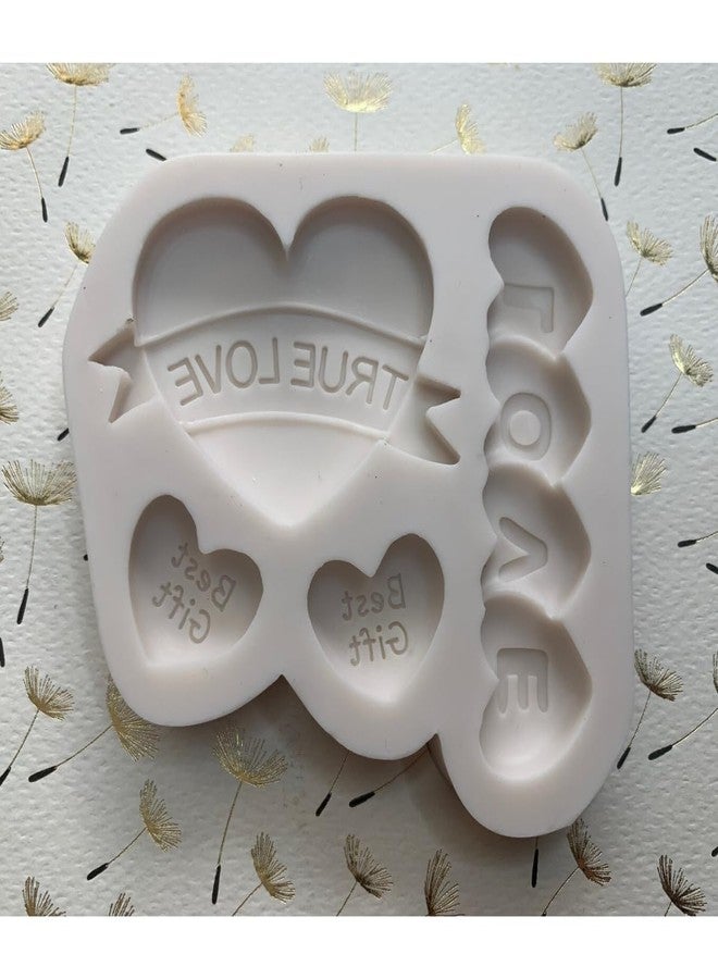 Skytail قالب سيليكون من سكاي تيل لعيد الحب، قالب فوندان على شكل قلب، شمعة معطرة، قطع شمعية، ديكور منزلي، شموع، صب الراتنج، هدايا يدوية للأزواج، صنع الشموع، ديكور زفاف، قالب شوكولاتة لتزيين الكيك - Image 5