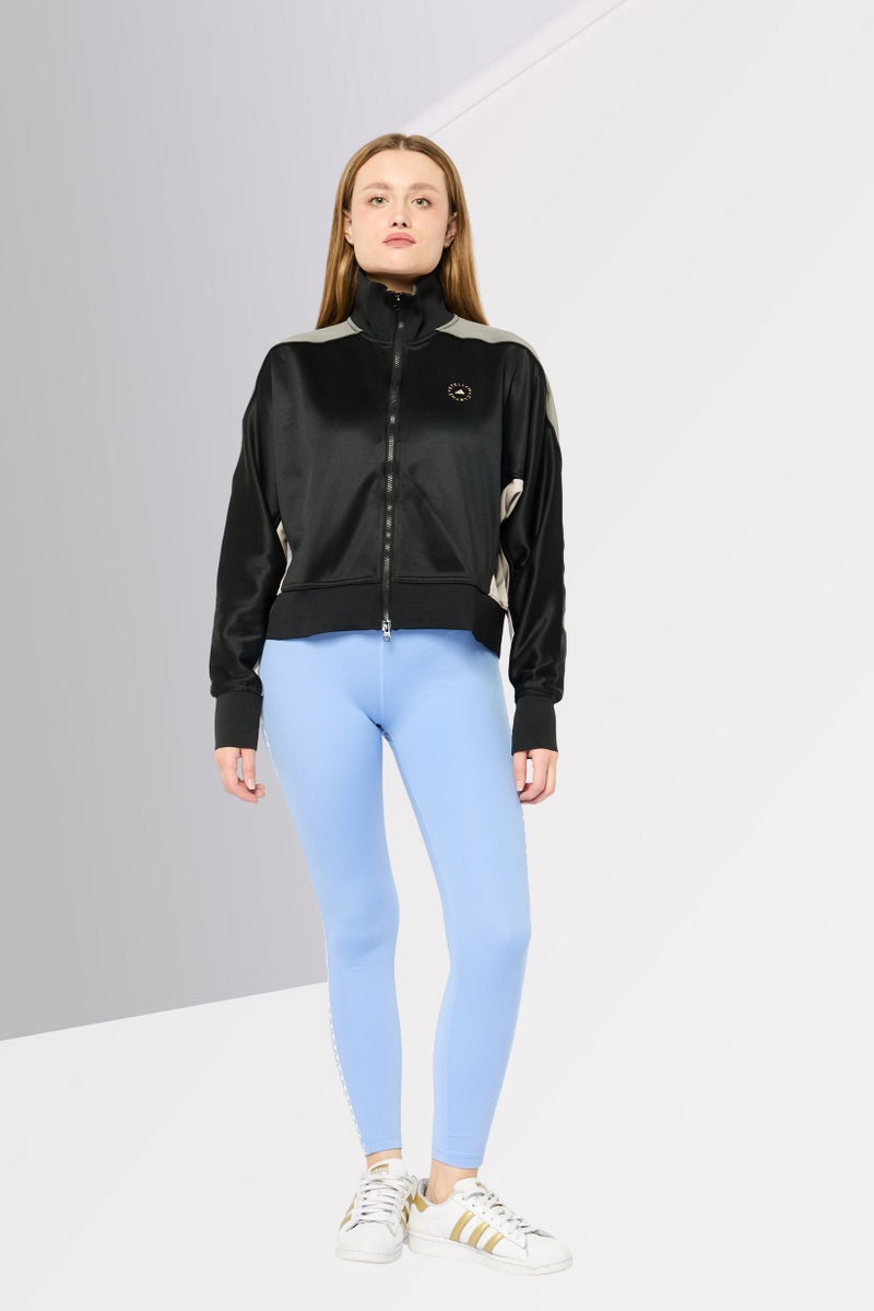 Adidas Adidas by Stella McCartney Women Sportswear Fit Long Sleeve Training Jacket, Black - Image 2