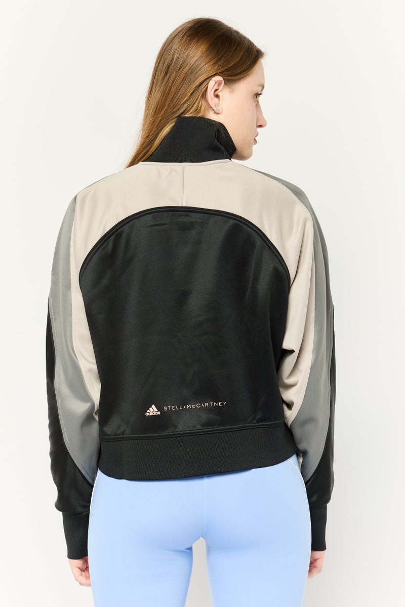 Adidas Adidas by Stella McCartney Women Sportswear Fit Long Sleeve Training Jacket, Black - Image 4