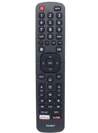 Replacement EN2B27 Remote Control for Hisense Smart TVs – Compatible with EN2A27, EN2C27, EN2D27, EN2B27HB Series – Universal TV Controller with No Setup Needed, Ergonomic Design, Fast Response & Reliable Signal for Seamless Viewing Experience - pzsku/ZA732EE7AA2FD71895A27Z/45/1744639762/80ddf3f9-cc19-4bfe-ac0d-47fa09e0f21c