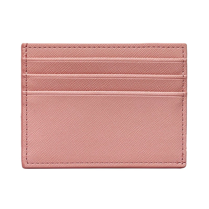 Large Capacity PU Leather Card Holder Wallet Girl Pink 