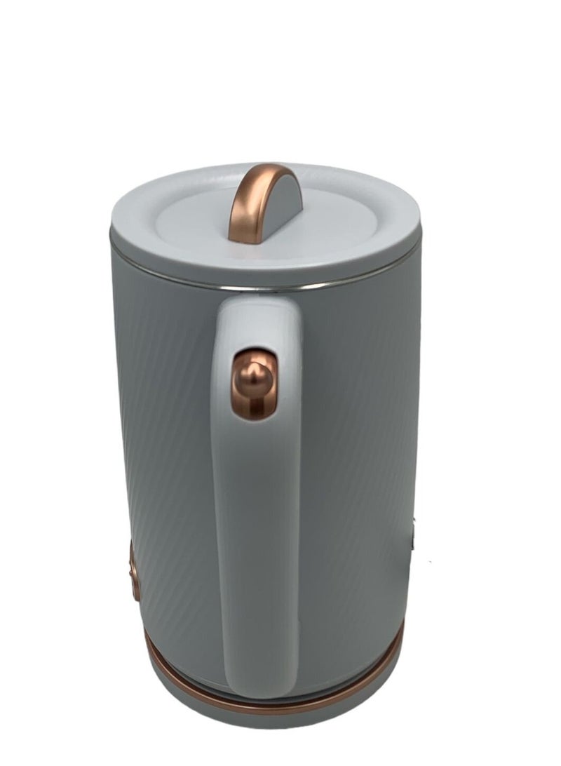 Home Master 1.8L Grey Plastic Electric Kettle with Advanced Safety Features and Double Wall 1500W - Image 4