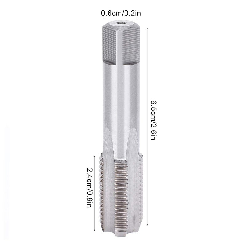 HSS Pipe Thread Tap Compact Repair Screw Tap for Metalworking Water Pipe - Image 3