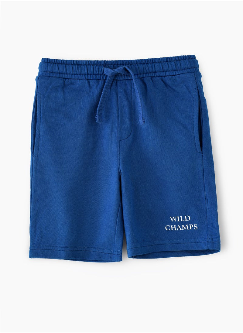 JAM Spring & Summer Breezin': Boys' Comfy Cotton Knit Shorts  - Image 1