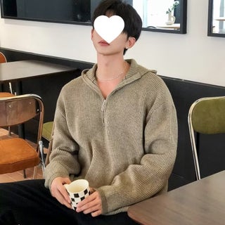Casual Knit Sweater Mens Hoodie Winter camel (high quality) - pzsku/ZA73354EFFDAC9CF8285CZ/45/1746230970/cd2cfb2c-24b1-4598-a576-c1aa6e160f09