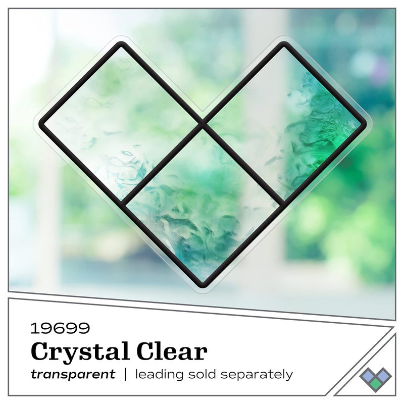 Gallery Glass Crystal Clear Stained Glass Paint, 8 fl oz - Perfect for DIY Arts and Crafts Projects, 19699 - Image 1