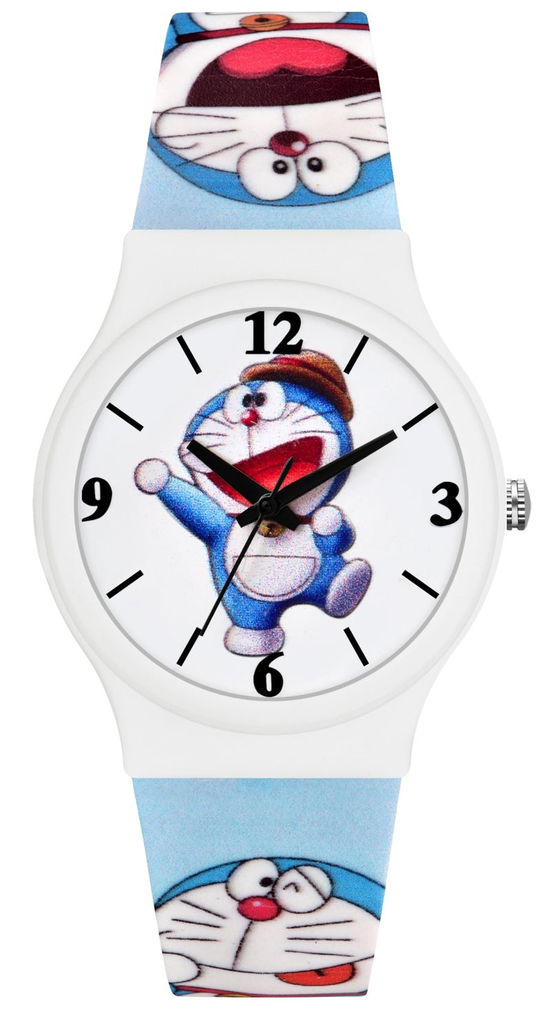 Acnos Kid's Happy Colorful Water-Resistant Durable Watch for Boys Kids Boy with Fun Designs Adjustable Strap Positive Messages Watch for Kids - Image 1