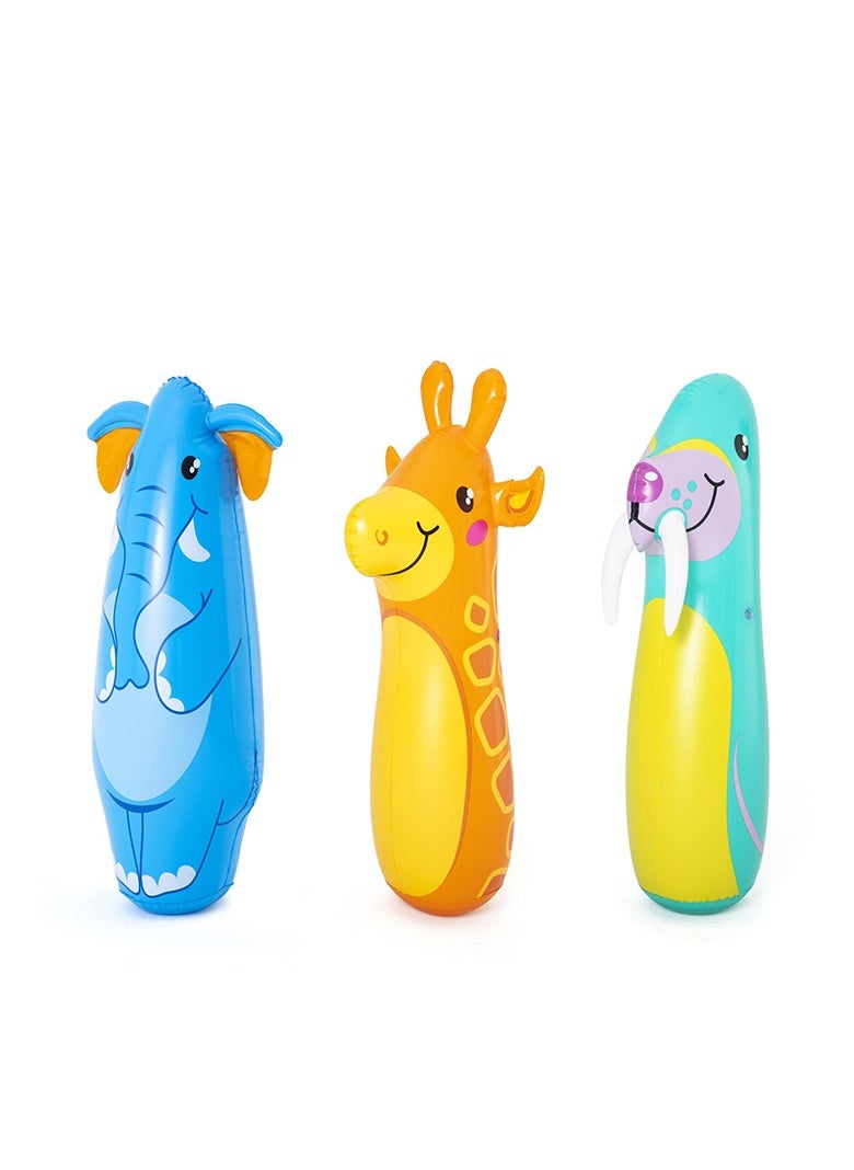 Bestway Kids Animal Air Boxing Toy, Height 89cm - 1pc Random Pick  - Image 1