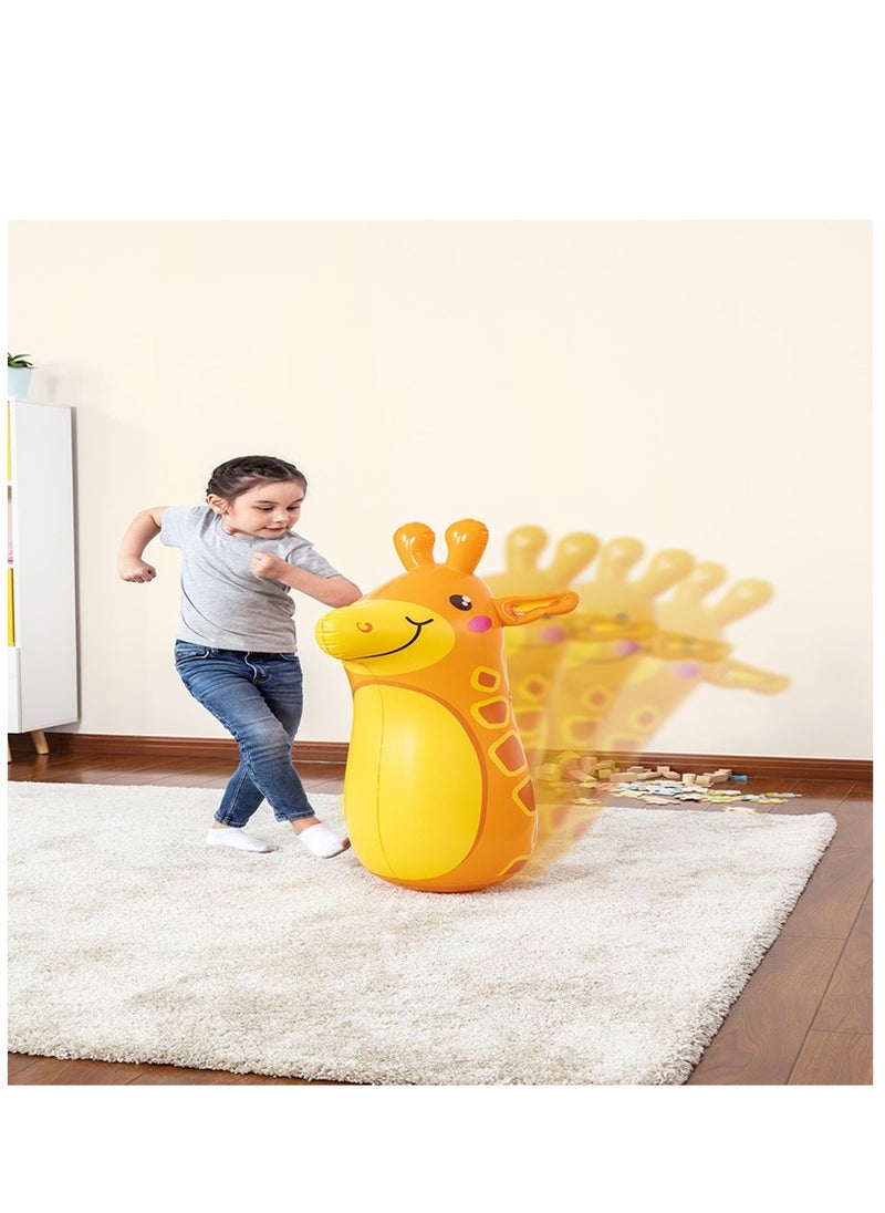 Bestway Kids Animal Air Boxing Toy, Height 89cm - 1pc Random Pick  - Image 3