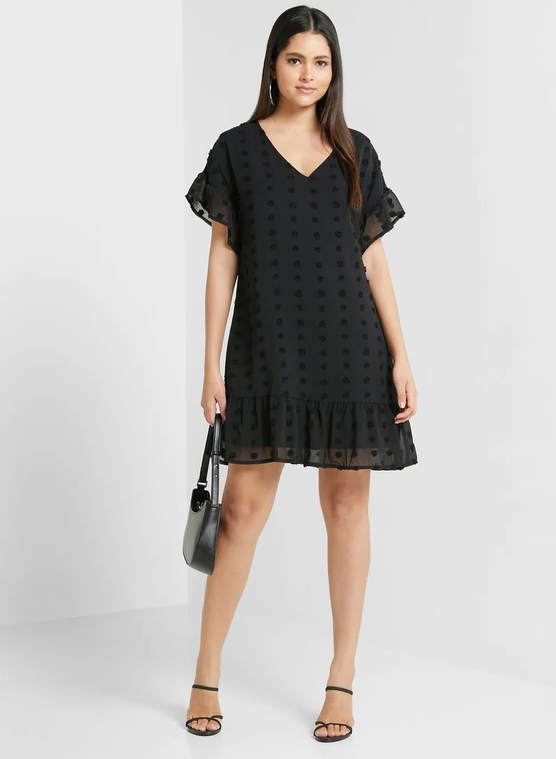 Ginger Textured Mini Dress