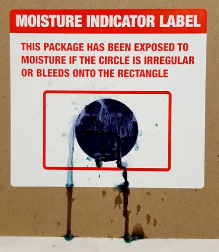 MR-LABEL MR Label Company Moisture Indicator Labels Rolls (6 "x 5.5") - Image 3
