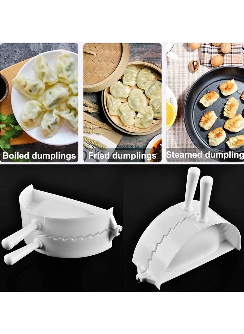 MARKQ Dumpling Maker, 3 pcs Dumpling Press Molds Cutter For Meat Pie Pastry Wonton Ravioli Mold  - Image 5