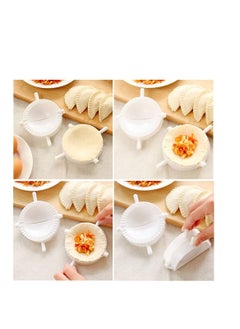 MARKQ Dumpling Maker, 3 pcs Dumpling Press Molds Cutter For Meat Pie Pastry Wonton Ravioli Mold  - Image 3