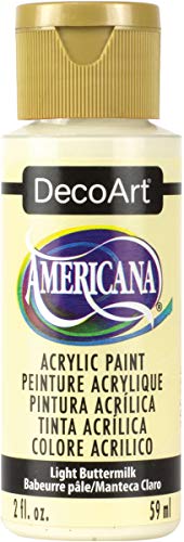 DecoArt Americana Acrylic Paint, 2-Ounce, Light Buttermilk (DA164-3) - Image 5