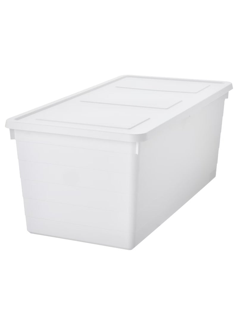 SOCKERBIT Storage box with lid, 38x76x30 cm