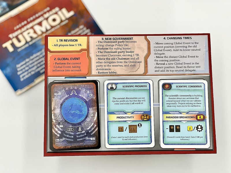 STRONGHOLD GAMES Terraforming Mars Turmoil by Stronghold Games, Strategy Board Game - Image 5