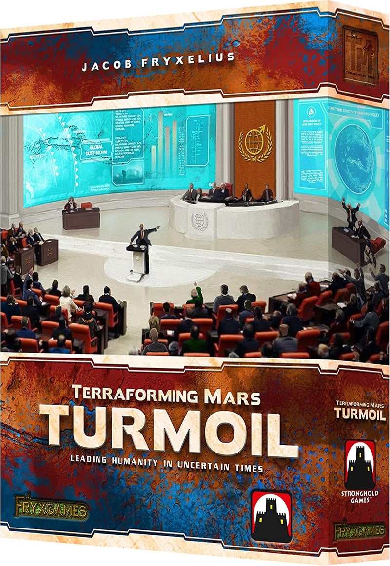STRONGHOLD GAMES Terraforming Mars Turmoil by Stronghold Games, Strategy Board Game - Image 1