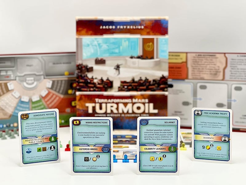 STRONGHOLD GAMES Terraforming Mars Turmoil by Stronghold Games, Strategy Board Game - Image 2