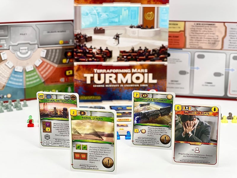 STRONGHOLD GAMES Terraforming Mars Turmoil by Stronghold Games, Strategy Board Game - Image 3