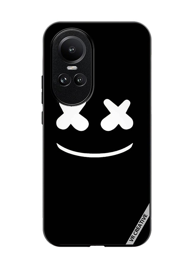 VR CREATIVE Protective Case Cover For Oppo Reno 10 Marshmello Design Multicolour - Image 1