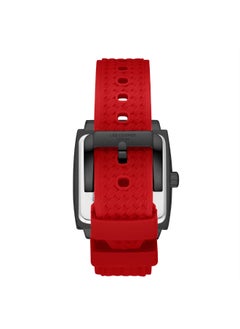 Lee Cooper Lee Cooper Men's Watch, Multi Function Display and Silicone Strap - LC08065.688, Red  - Image 4