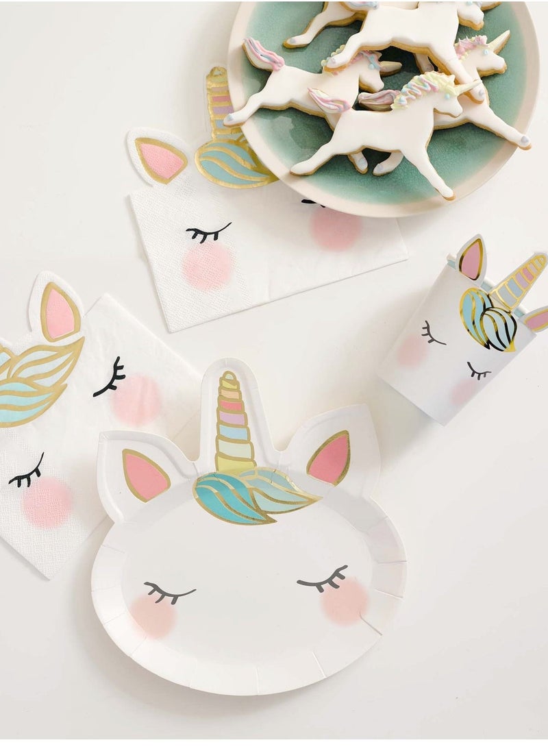 Talking Tables - Talking Tables Unicorn Party Plates - Image 1