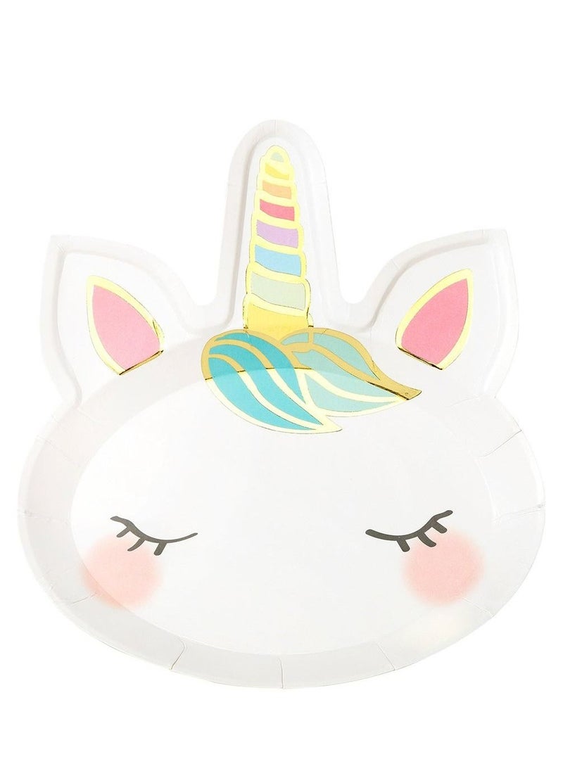Talking Tables - Talking Tables Unicorn Party Plates - Image 1