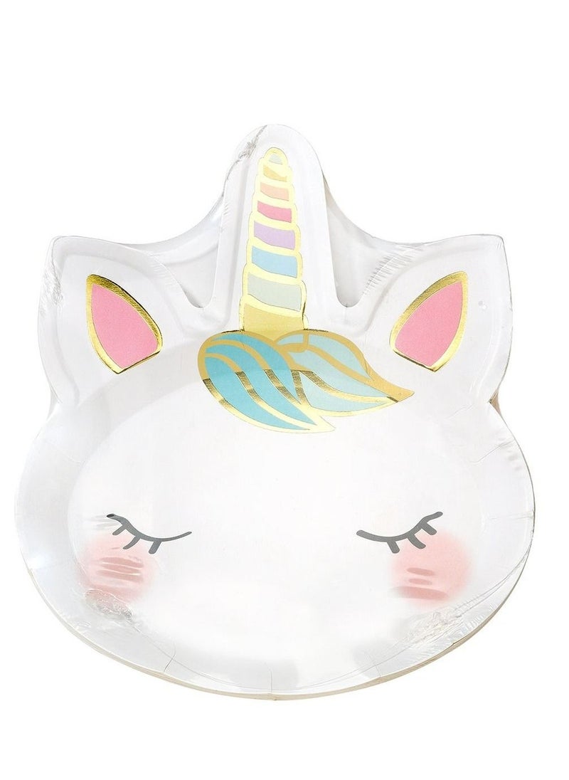 Talking Tables - Talking Tables Unicorn Party Plates - Image 1