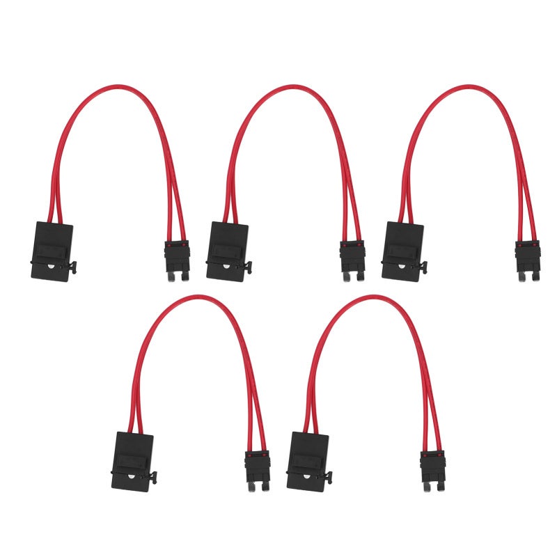 Fuse Holder Connector 20A Heavy Duty Wire Extension - Professional Repair Automotive Mini Blade Fuse for Hard to Reach Fuse Box Panels - Image 3