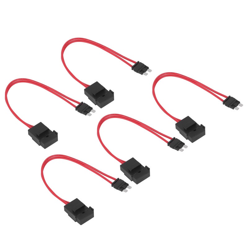 Fuse Holder Connector 20A Heavy Duty Wire Extension - Professional Repair Automotive Mini Blade Fuse for Hard to Reach Fuse Box Panels - Image 4
