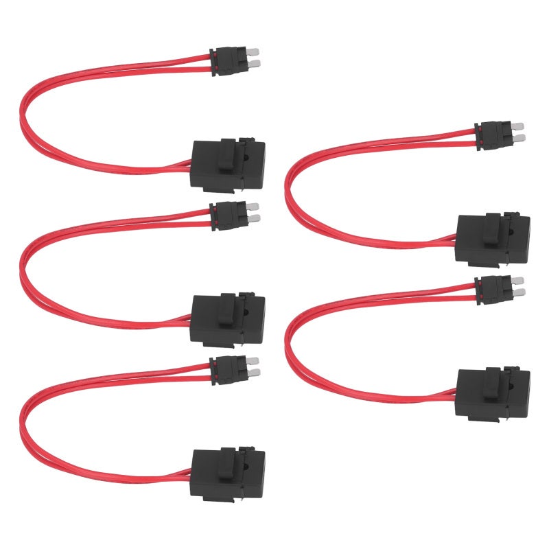 Fuse Holder Connector 20A Heavy Duty Wire Extension - Professional Repair Automotive Mini Blade Fuse for Hard to Reach Fuse Box Panels - Image 5