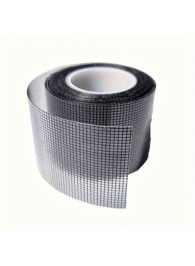 Black Fiberglass Mesh Repair Tape Waterproof Patch For Mosquito Nets Screens - Image 5