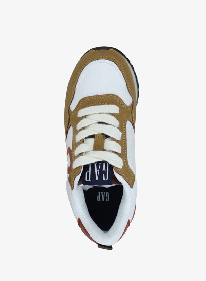 GAP Boys' Panelled Sneakers with Lace-Up Closure - NEW YORK II - Image 4