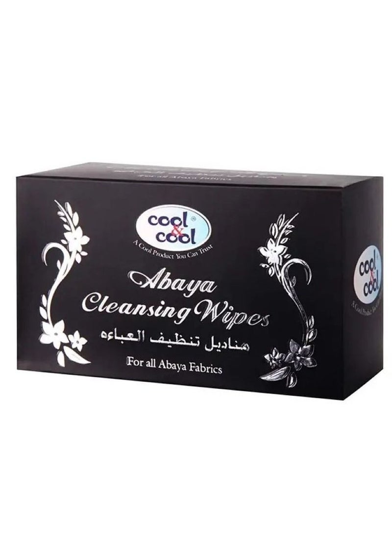 Cool Abaya cleaning wipes, 12 pieces