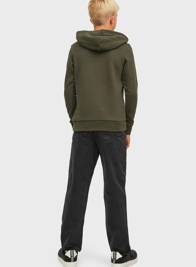 Jack & Jones Junior Graphic Print Hoodie