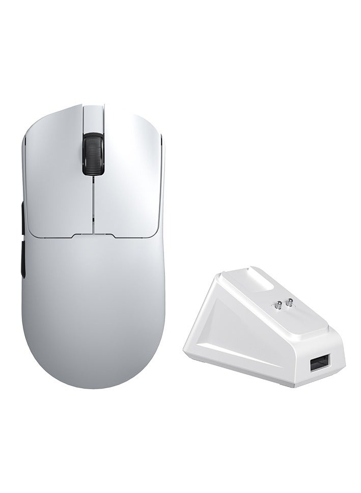 AULA ماوس الألعاب اللاسلكي SC380 Pro ثلاثي الوضع – ماوس esports خفيف الوزن 55 جرام مع مستشعر 3311، سلكي / 2.4 جيجاهرتز / بلوتوث، بطارية 500 مللي أمبير، إضاءة RGB وقاعدة شحن للكمبيوتر الشخصي واللابتوب - Image 2