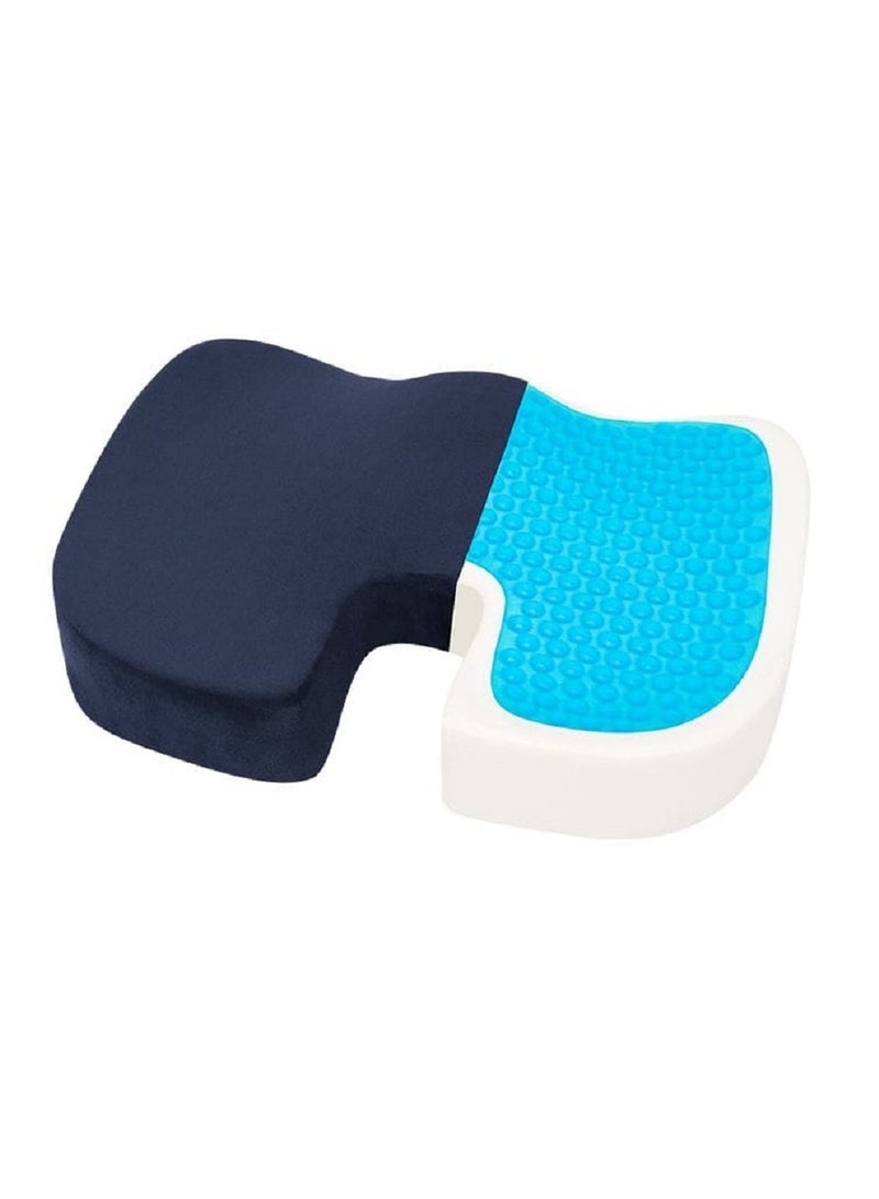 Relax Smart Orthopedic Memory Foam Seat Cushion to Relieve Coccyx and Lower Back Pain, Multicolor  - Image 2