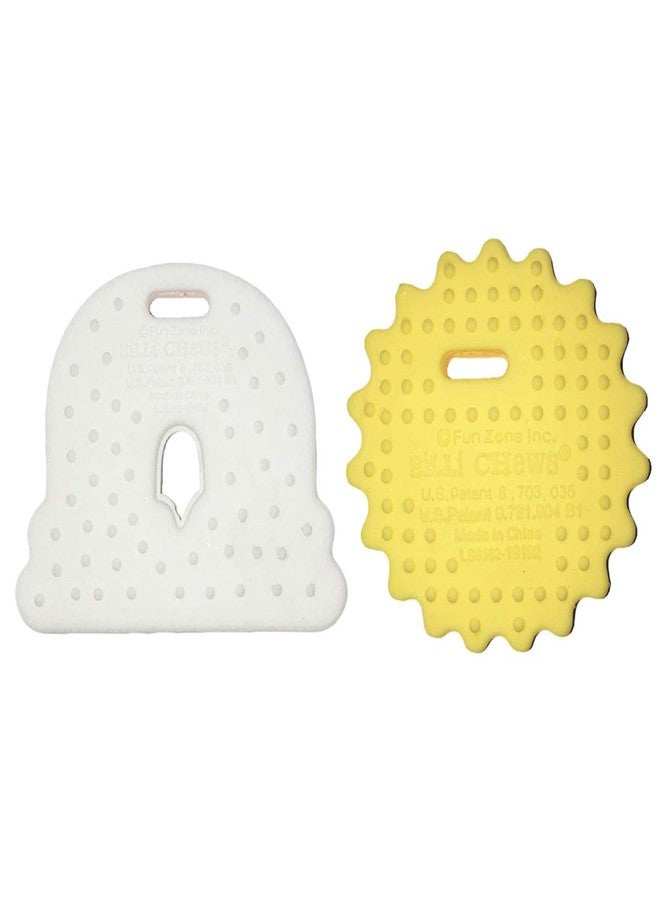 Silli Chews Rainbow Teether Celestial Sun Teethers for Babies BPA Free - Silicone Baby Teether Toys 2" Teething Gift Set - Image 2