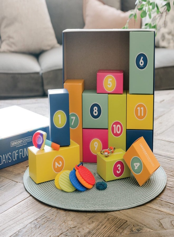 Mindware Sensory Genius 12 Days of Fun & Focus Pack - Fun Fidget Advent Calendar 2024 for Kids, Teens & Adults Ages 5 and Up - Image 2