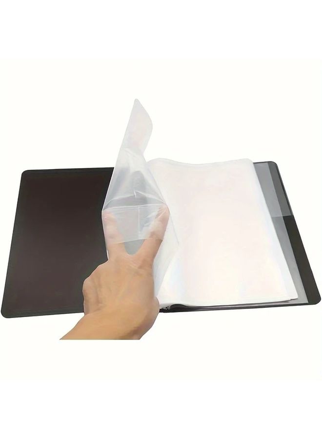 White Music Folder 40 Pockets Organize and Protect Sheet Music Files - Image 4