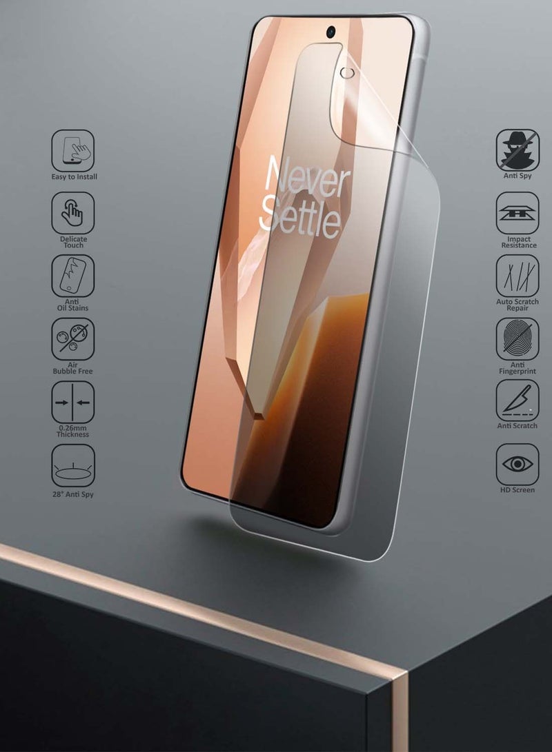 Yesido OnePlus 13R 5G 2025 / Ace 5 5G 2024 / Ace 5 Pro 5G 2024 Yesido Premium Hydrogel Film Thin and Flexible Screen Protector (MSHFMN) - Clear - Image 2