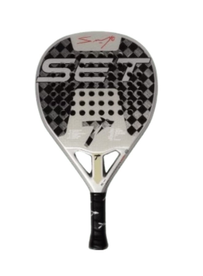 SET PADEL RACKET PLATINUM WOLF SANYO 15K POWER 25 - Image 1