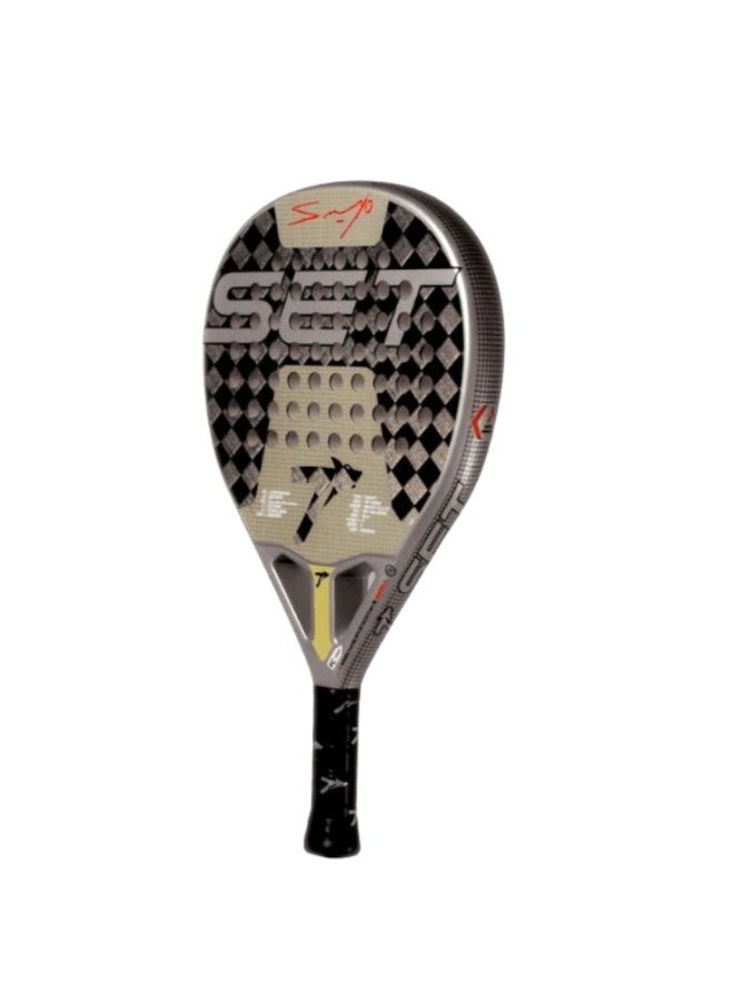 SET PADEL RACKET PLATINUM WOLF SANYO 15K POWER 25 - Image 2