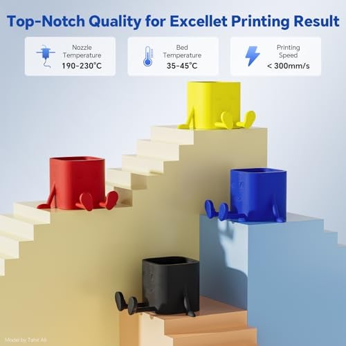 DEEPLEE PLA PRO Filament 1.75mm, Stronger Toughness 3D Printer Filament, PLA Filament Dimensional Accuracy +/- 0.02 mm, Neatly Wound, Fits Most FDM 3D Printer, 1KG White - Image 4