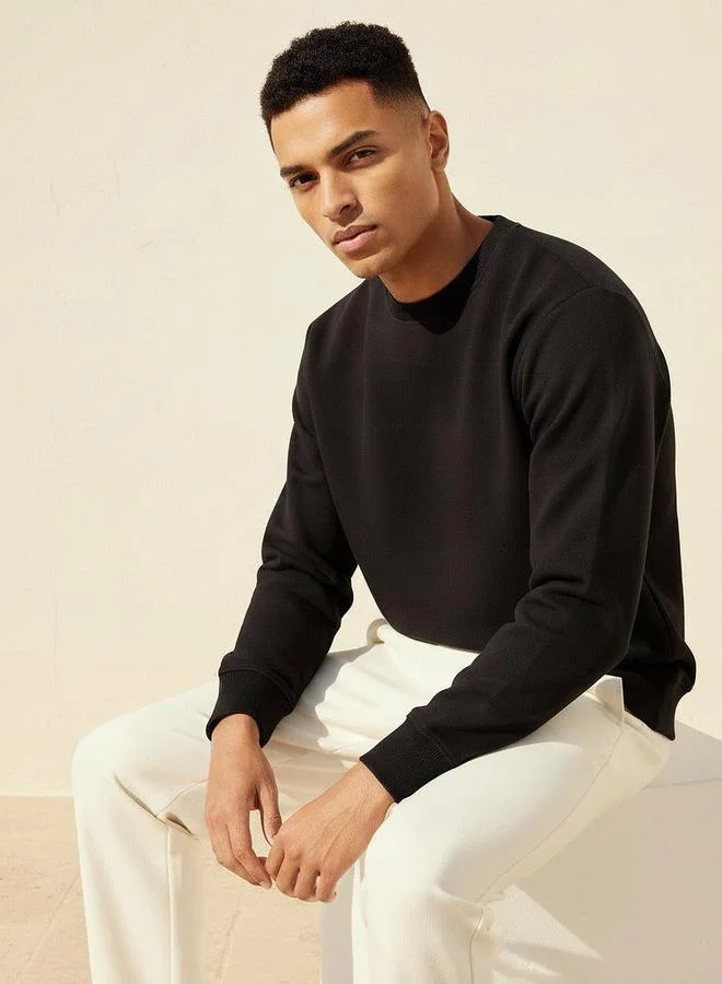 Iconic Iconic Men Regular Fit Sweatshirt