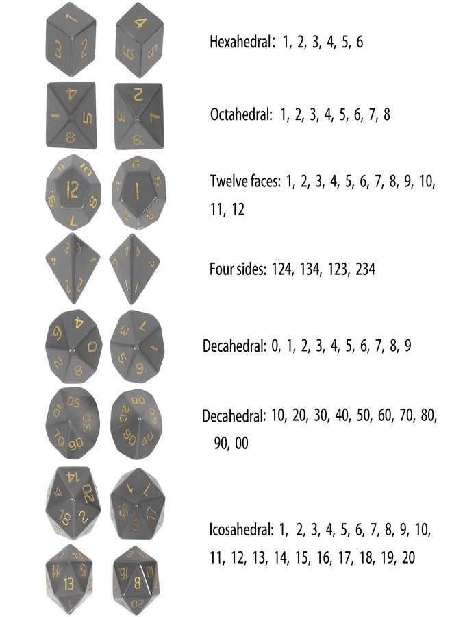 rockcloud Green Aventurine DND Polyhedral Dice Set of 7, Healing Crystal Stone Hand-Made Dices with Dice Box for RPG MTG Table Games Home Office Decor - Image 4