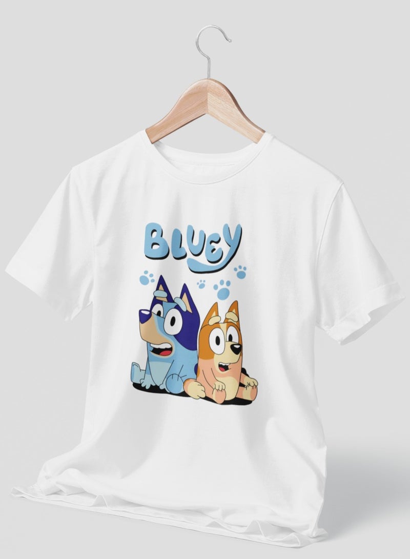 ZOOM Bluey Character T-Shirt for Toddlers and Kids – Soft Cotton