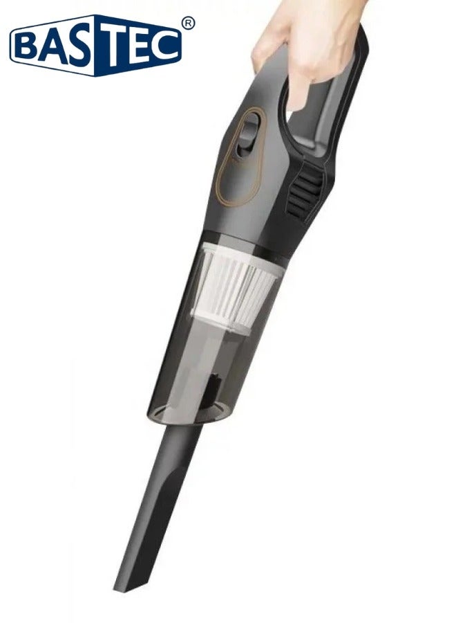 باس تيك مكنسة كهربائية محمولة بدون اسلاك، مكنسة محمولة للمنزل والسيارة مع بطارية قابلة لإعادة الشحن، شحن سريع بقوة30 وات، يتم حملها باليد للتنظيف العميق في المطبخ، وشعر الحيوانات الأليفة والسيارة ، بقوّة 2800باسكال وقوة شفط 5000 باسكال - Image 5