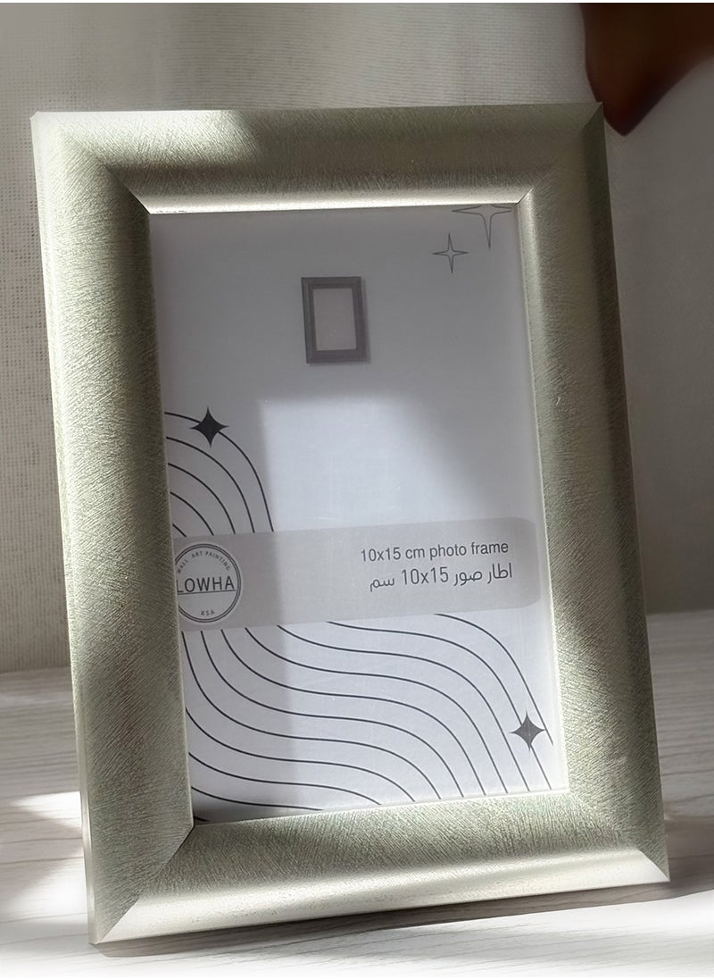 Ornate Tabletop Picture Photo Frame with MDF Backing Includes Built-in Stand and Acrylic Front